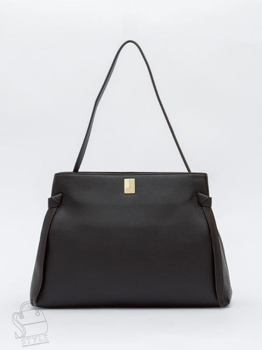 Сумка женская кожаная 1026-1MP coffee Polina&Eiterou