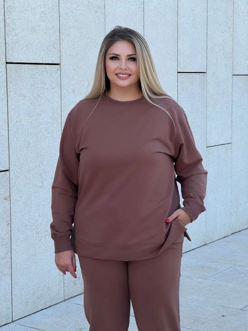 Костюм Трэвел двухнитка пенье_325/кофейный - Ihomelux фото 12