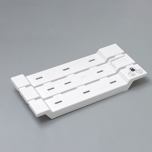 Сиденье для ванны, пластик, 68 см, белое