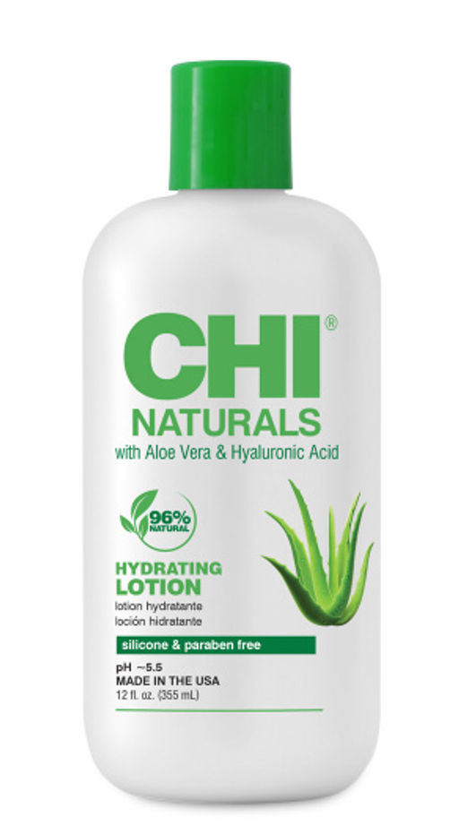 Chi Naturals hydrating aloe лосьон увлажняющий для тела с алое 355 мл  фото 2