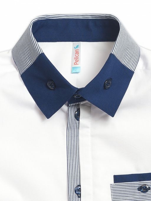 Pelican BWCT7100 сорочка верхняя для мальчиков  фото 5