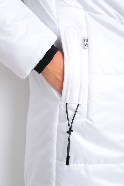 Пальто Diamant 1836 белый фото 7