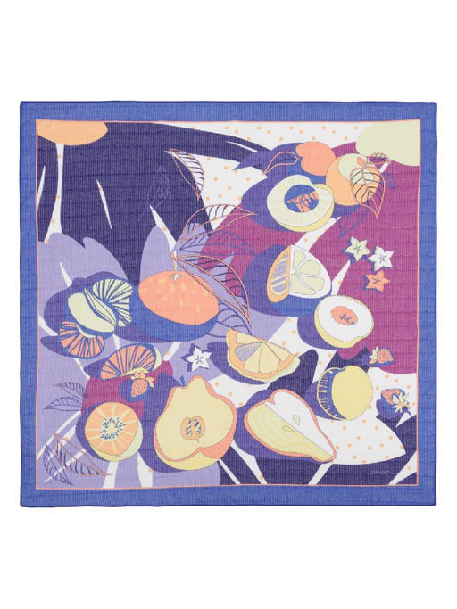 Платок жен. хл+шелк 110х110 BL22-0674-10 - Labbra фото 3