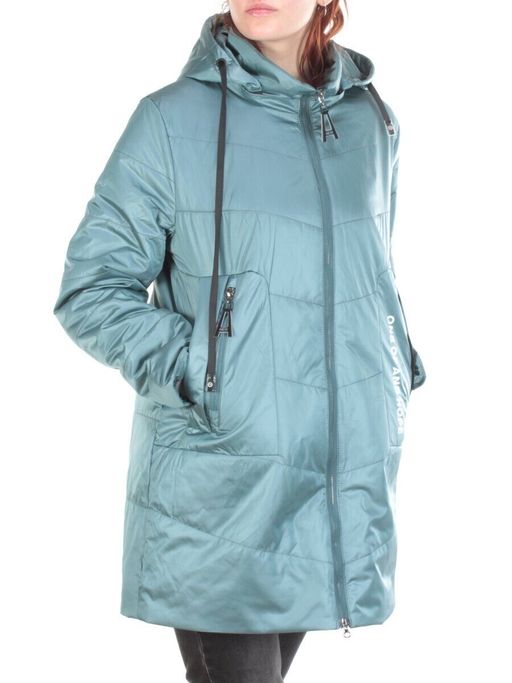 22-305 GRAY/BLUE Куртка демисезонная женская AKiDSEFRS (100 гр.синтепона) - Фабричный китай фото 11