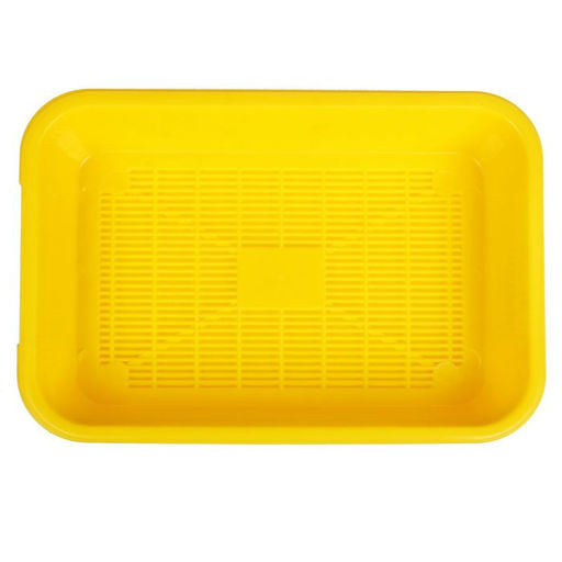 Туалет средний с сеткой 36 х 26 х 6,5 см, желтый - Simaland фото 3