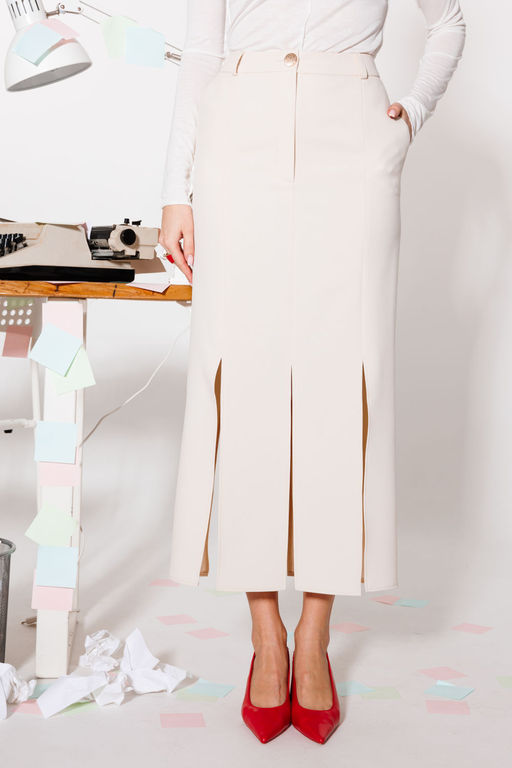 Юбка KOKOdea 5.10 бежевый  фото 3