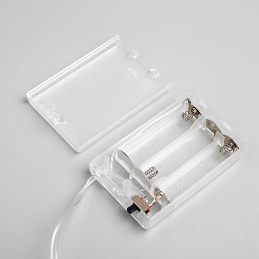 Гирлянда Нить 3 м с насадками Сосульки 7.5 см, IP20, прозрачная нить, 20 LED, батарейки AAх3 (нет в комплекте), свечение мульти - Luazon lighting фото 5