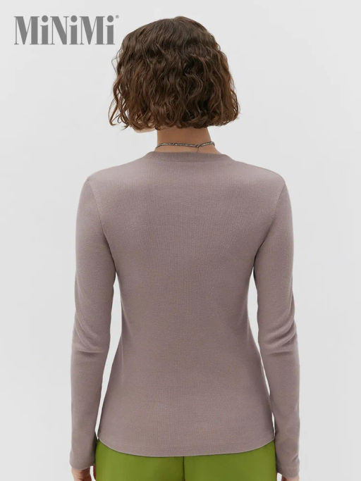 1611С Fresh Лонгслив округ. горловина (кашкорсе), MINIMI