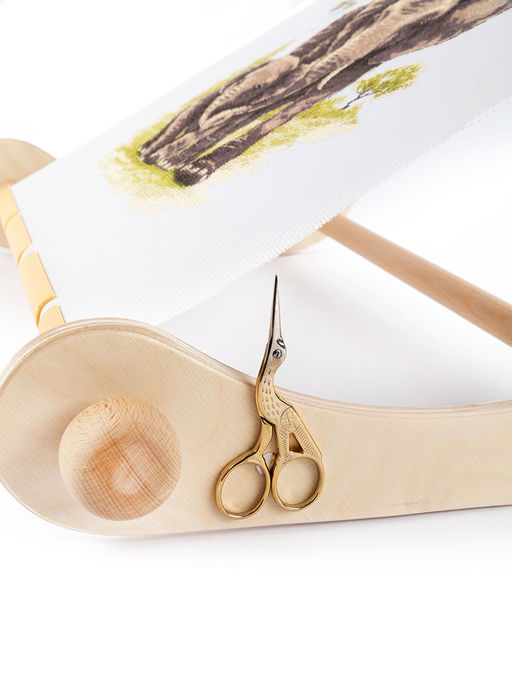 Gamma PRM 40 х 35 см пяльцы-рамка прямоугольные дерево натуральное дерево фото 3