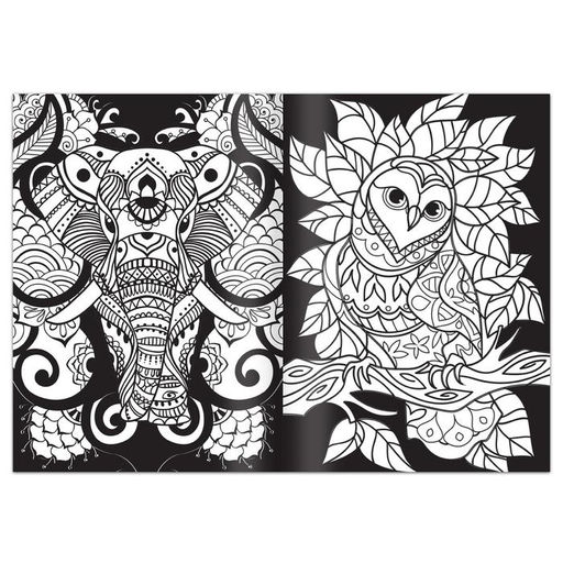 Раскраска Антистресс, 68 стр., формат А4