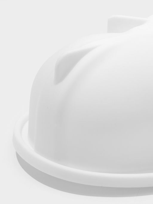 Форма для муссовых десертов и выпечки Доляна Влюблённые сердца, силикон, 27?17 см, белая