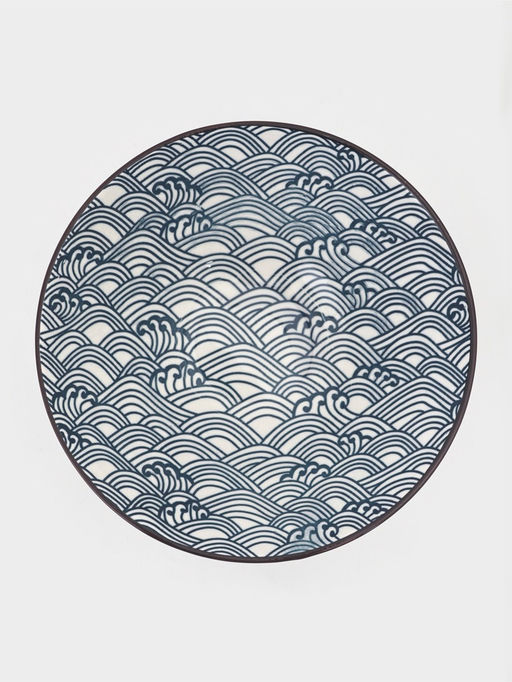 Набор тарелок глубоких 4 шт  Доляна "Japan"  d= 20 см, h= 8 см