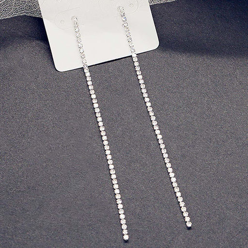 Серьги длинные на гвоздиках арт. 13 2509 (id 271088) - Rada фото 2