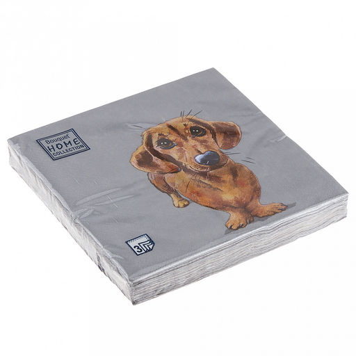Салфетки бумажные "Bouquet Home Collection" 33х33см, 3-х слойные, 20 штук в упаковке, 100% целлюлоза, "Такса" (Россия)