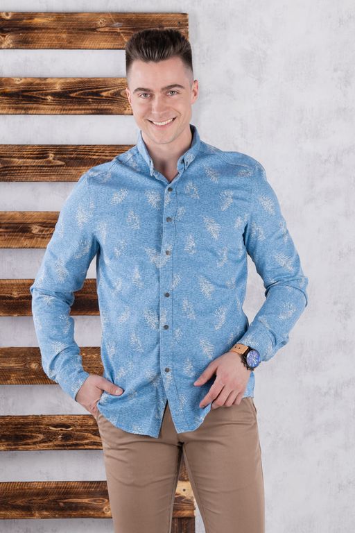 рубашка 
 17.2527-MAVI - Tricko фото 9