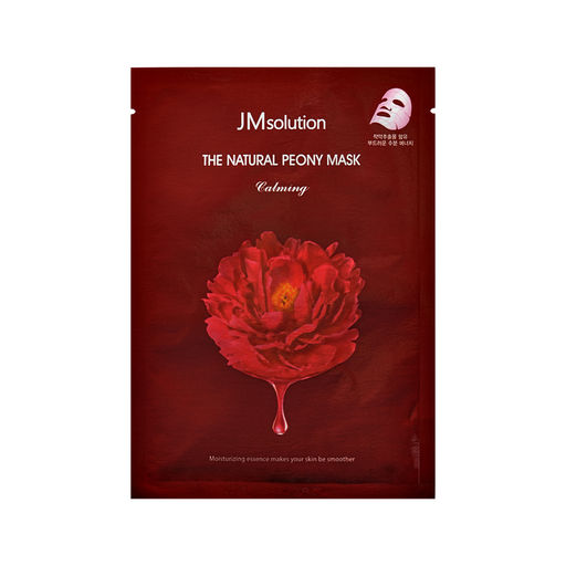 Маска тканевая успокаивающая с экстрактом пиона JMSOLUTION The Natural Peony Mask Calming, 30ml