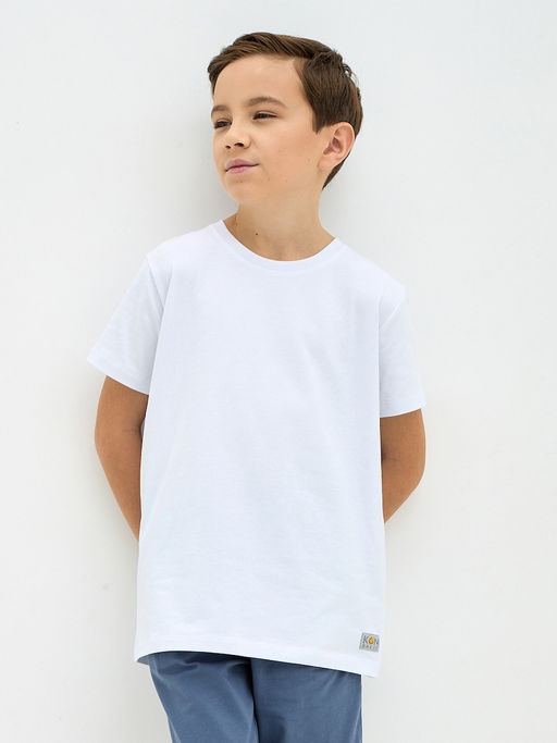 Белая футболка для мальчика - Kogankids фото 9