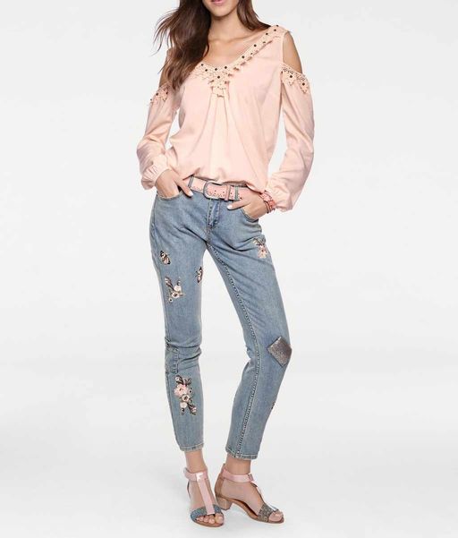 Блузка, розовая - Ashley brooke фото 3