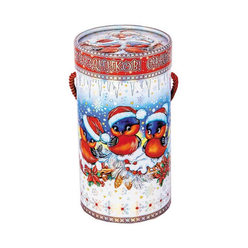 Детский сладкий новогодний подарок Снежки - Рубин фото 2