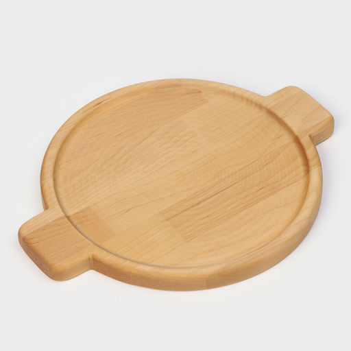 Подставка для сковороды деревянная Adelica, 30×24×1.8 см, внутренний диаметр 22 см, берёза