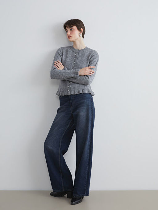 Bisiklet Yaka Kad?n Triko H?rka