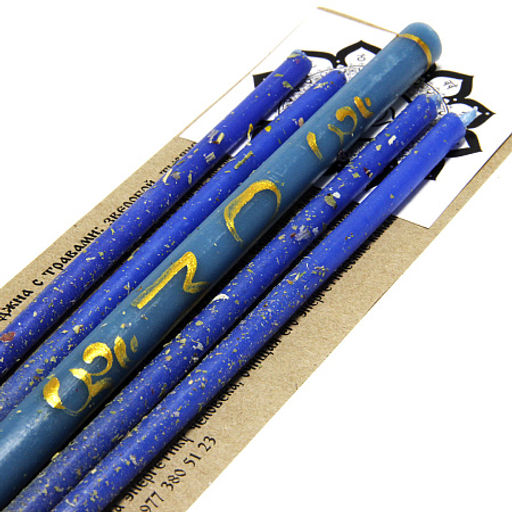 Набор свечей с травами Аджна Чакра Интуиция Достижение цели Зверобой тысячелистник иссоп розмарин. - Miro фото 3