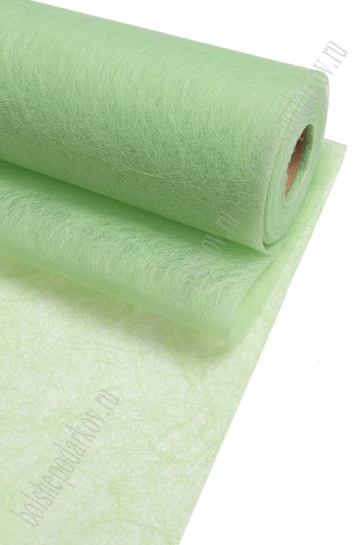 Фетр для цветов в рулоне 58 см*10 м (SF-7065) салатовый №085
