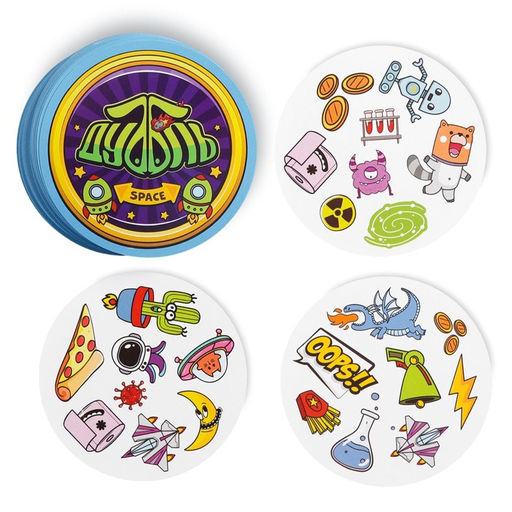 Настольная игра Дуббль. Space на реакцию и внимание, 5+ - Лас играс фото 3