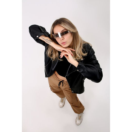 Очки карнавальные сплошные, серебряные