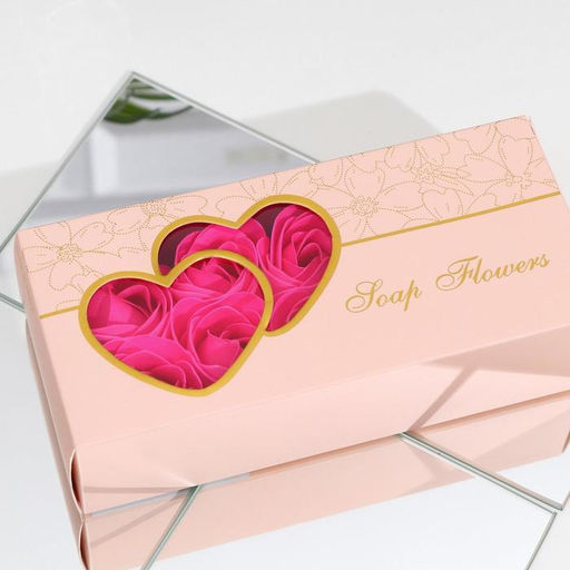 Мыльные розы, фуксия, набор 10 шт. - SB BEAUTY фото 2