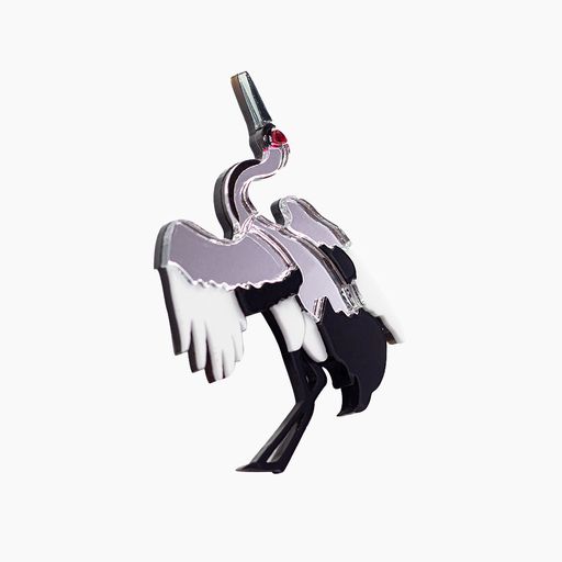 Брошь Аист - Orgalica фото 3