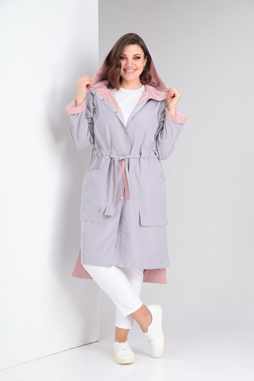 Куртка Diamant 1914-Р беж-какао фото 419