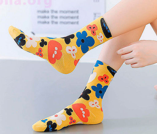 Носки Big flowers - Купи слона фото 2