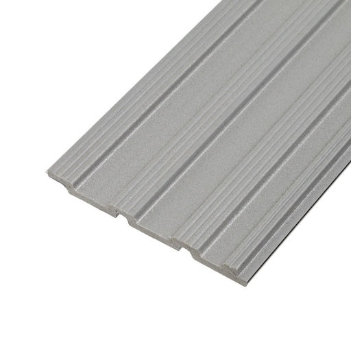 Панели стеновые 3D RAIL, вспененный полистирол, 2700×120×10 мм, цвет дуб антик