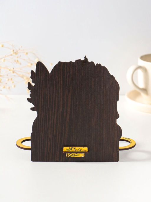 Подставка для 5 яиц Зайка, жёлтая, 17?14?10 см