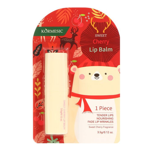 Цена за 2 шт. Новогодний Бальзам для губ новогодний с экстрактом вишни - Simaland фото 5