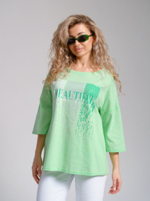 897 Футболка "Салатовый"