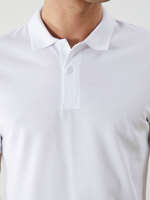 Polo Yaka K?sa Kollu Pike Erkek Ti??rt