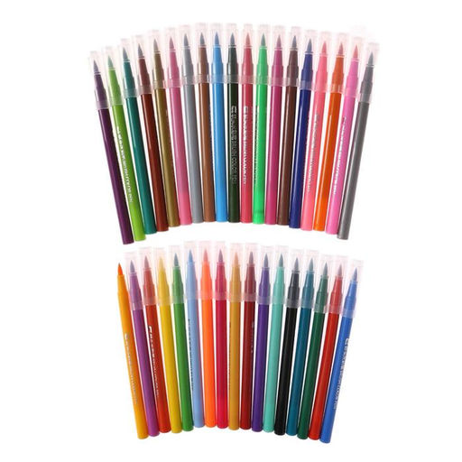 Фломастеры 36 цветов, мягкая кисть, в тубусе - Simaland фото 2