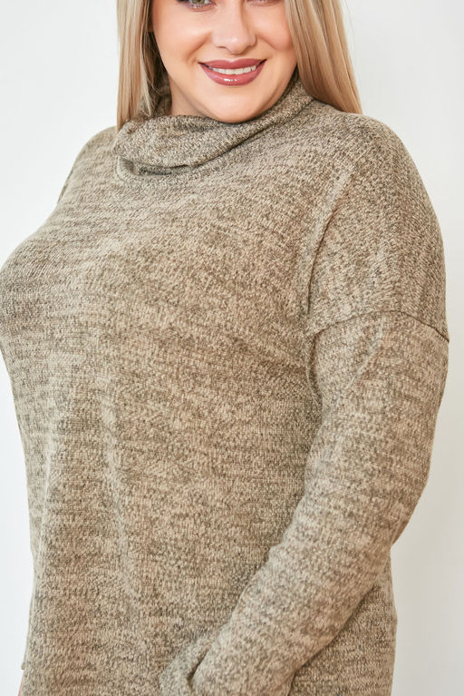 Джемпер Luxury Moda 1201-Р коричневый