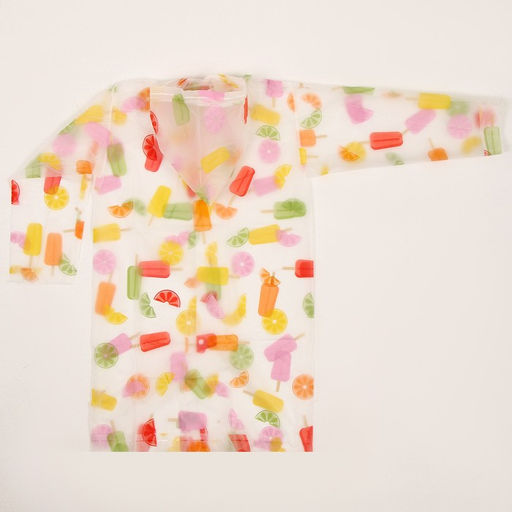 Дождевик детский Мороженое, рост 125-155 см - Funny toys фото 5