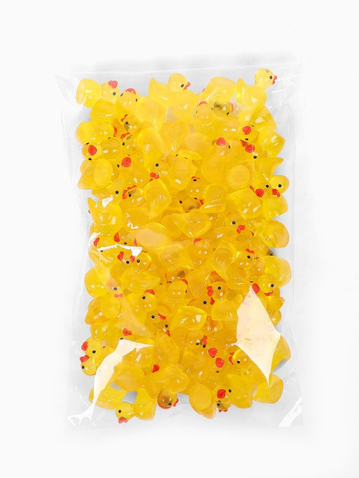 Декор для творчества «Уточки», набор 100 штук, светятся в темноте 1,7×1,4 см