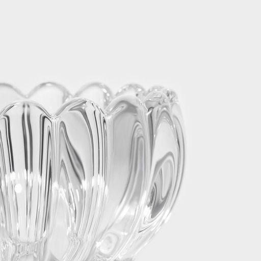 Сахарница Доляна «Любава», 250 мл, 10×10.5 см, стекло