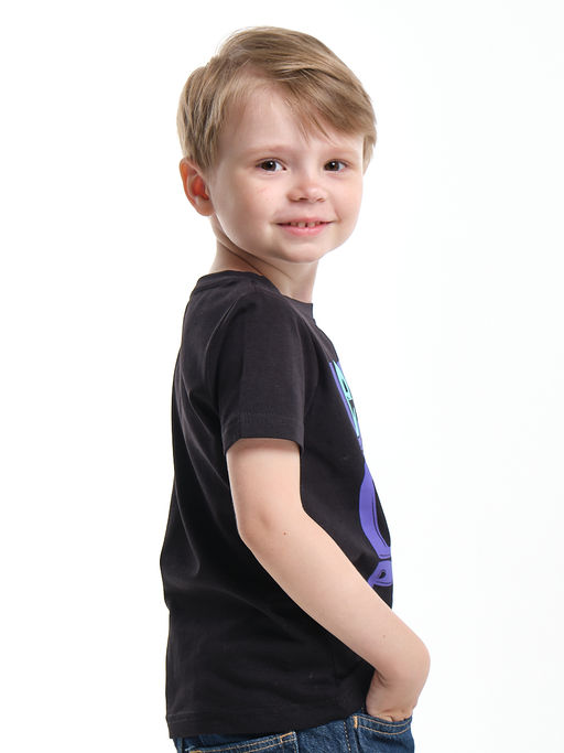 Футболка с принтом UD 7425 черный - Mini maxi фото 2