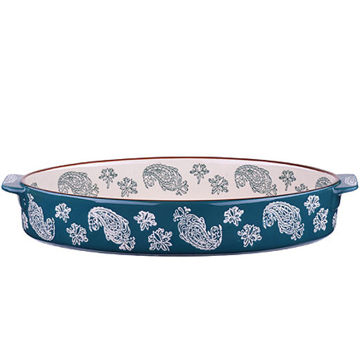 27903 Форма для запекания 2,7л.керамика LR 38,5х23,5х6,5см (х6) - Mayer&boch фото 7