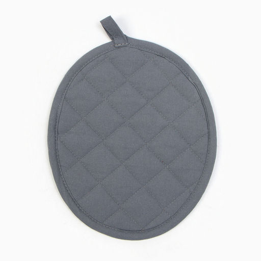 Набор кухонный Этель, цвет серый: варежка 33х17 см, прихватка 24х19 см, хлопок, махра  фото 3