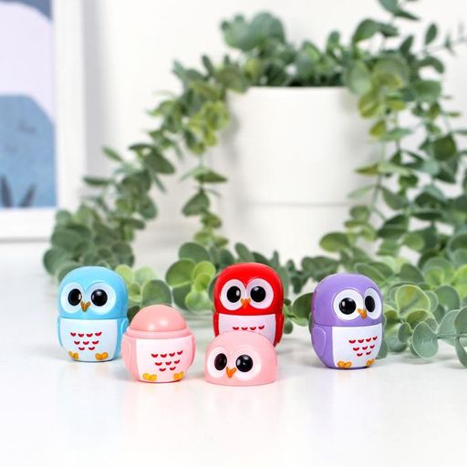 Цена за 24 шт. Бальзам для губ Сова, микс цветов и ароматов - Simaland фото 4