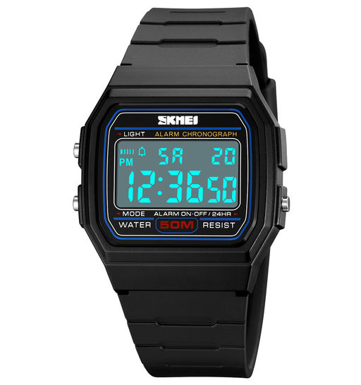Часы наручные Skmei мужские электронные спортивные 2042black-white BIG