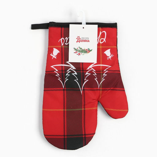 Варежка Доляна Christmas, меняй, 26?16 см, 100% п/э