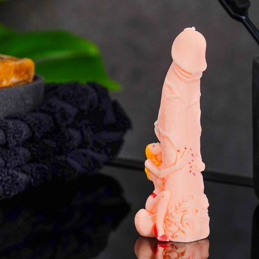 Мыло фигурное Удержание с ароматом клубники со сливками 14 см, 115 г - Мыльные штучки фото 3